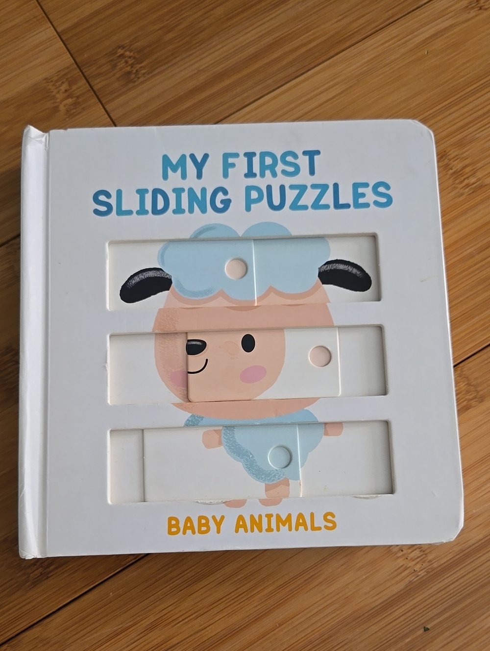 My First Sliding Puzzles Baby Animals Board Book